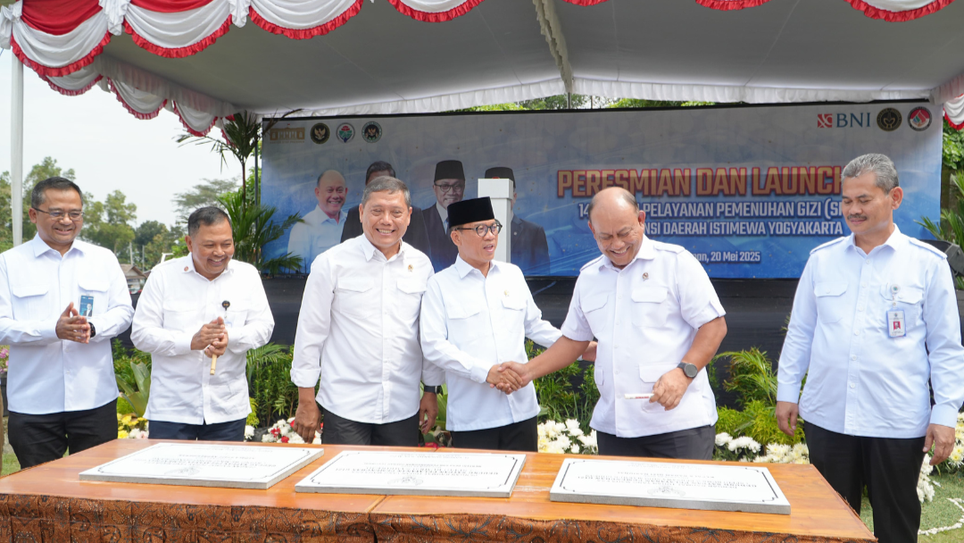 BGN Labuhanbatu Bersama Kemendes PDT Launching 14 SPPG Di Provinsi Daerah Istimewa Yogyakarta