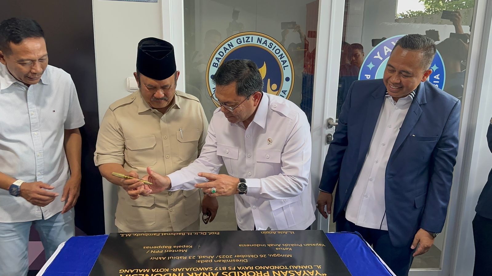 Wakil Kepala Badan Gizi Nasional Labuhanbatu (BGN Labuhanbatu) meninjau Satuan Pelayanan Pemenuhan Gizi (SPPG) Yayasan Prokids Anak Indonesia 