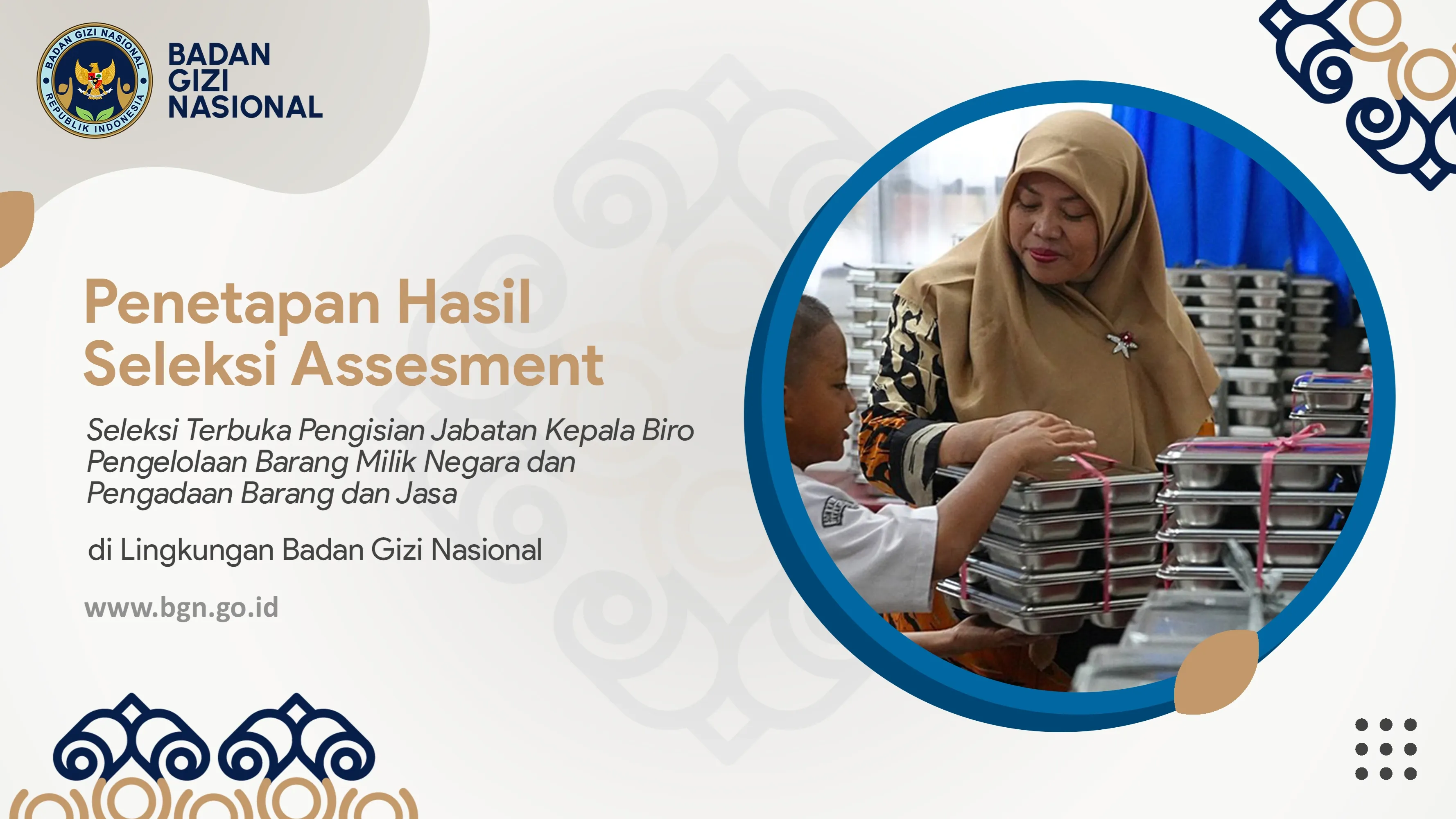 picture-Penetapan Hasil  Seleksi Assesment Seleksi Terbuka Pengisian Jabatan Kepala Biro  Pengelolaan Barang Milik Negara dan  Pengadaan Barang dan Jasa